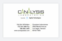 Canalysis analytical testing Laboratories