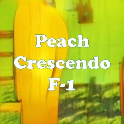 Peach Crescendo F-1 strain